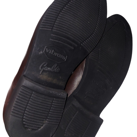 Clark's Classic Brown Leather Men's Oxford Shoes Size 7.5 D - Picture 6 of 8